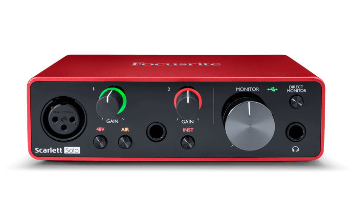 interfaz audio scarlett