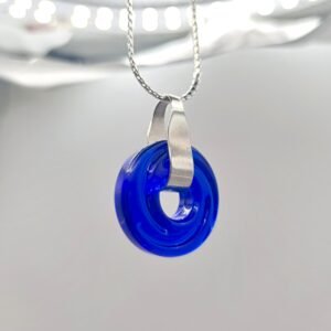 Colgante en plata con Donut